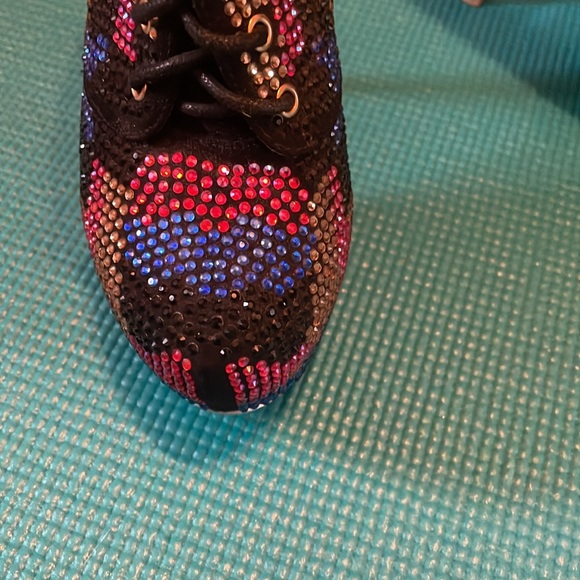 Bling bling high heel camo boots - Picture 4 of 7